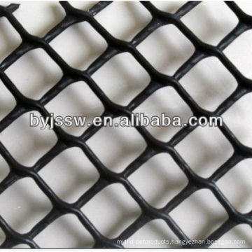 black plastic mesh